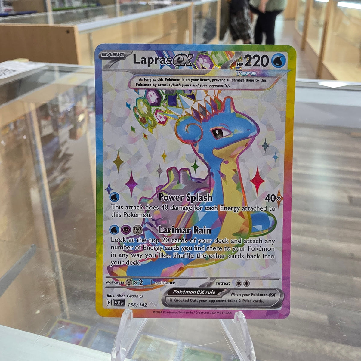 (NM) Lapras ex - 158/142 - SV07: Stellar Crown
