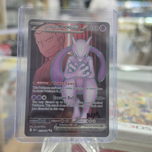 Team Rocket's Mewtwo ex - 213/182 - SV10: Destined Rivals (NM)