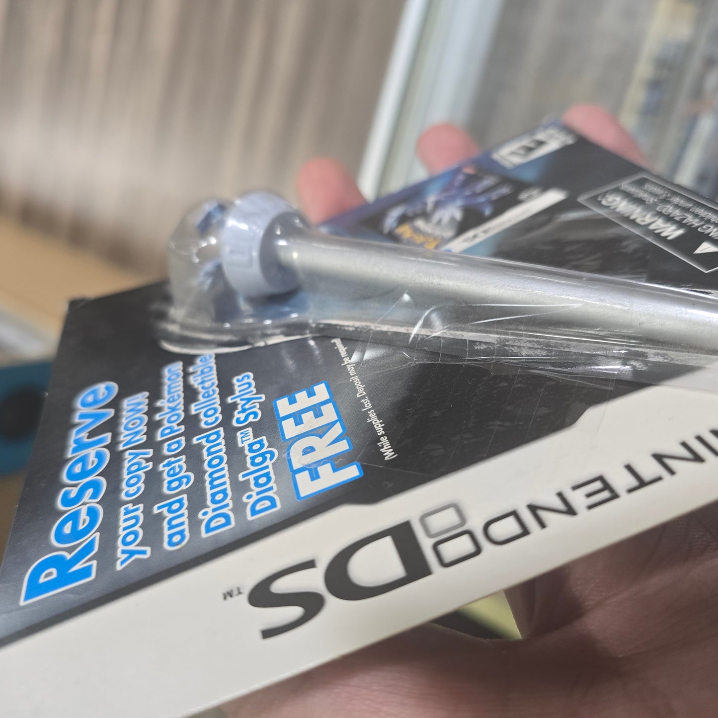 Pokémon Diamond Speical Preoder Bonus Stylus (OPENED)