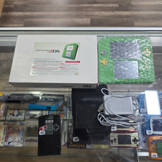 Nintendo 2DS Link The Legend of Zelda Ocarina of Time Edition System REFURBED