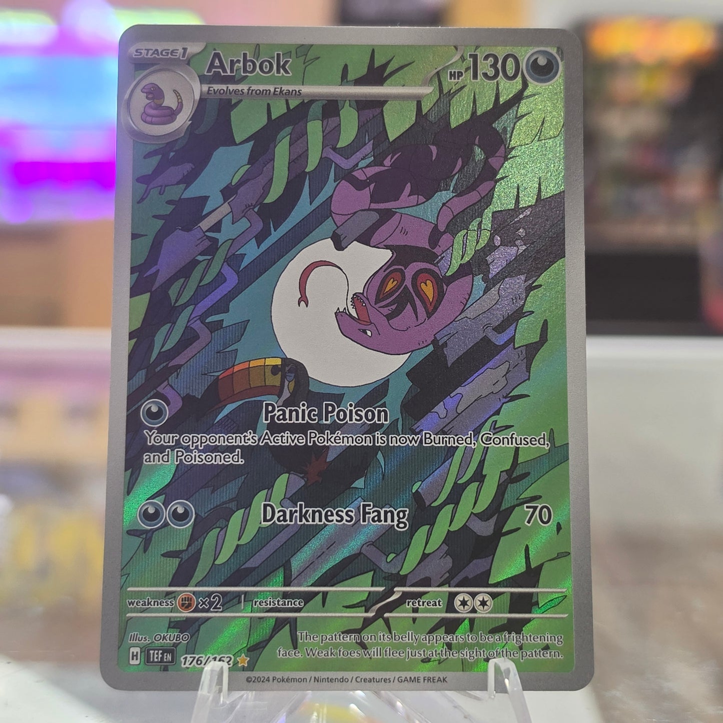 Arbok - 176/162 - SV05: Temporal Forces (NM)