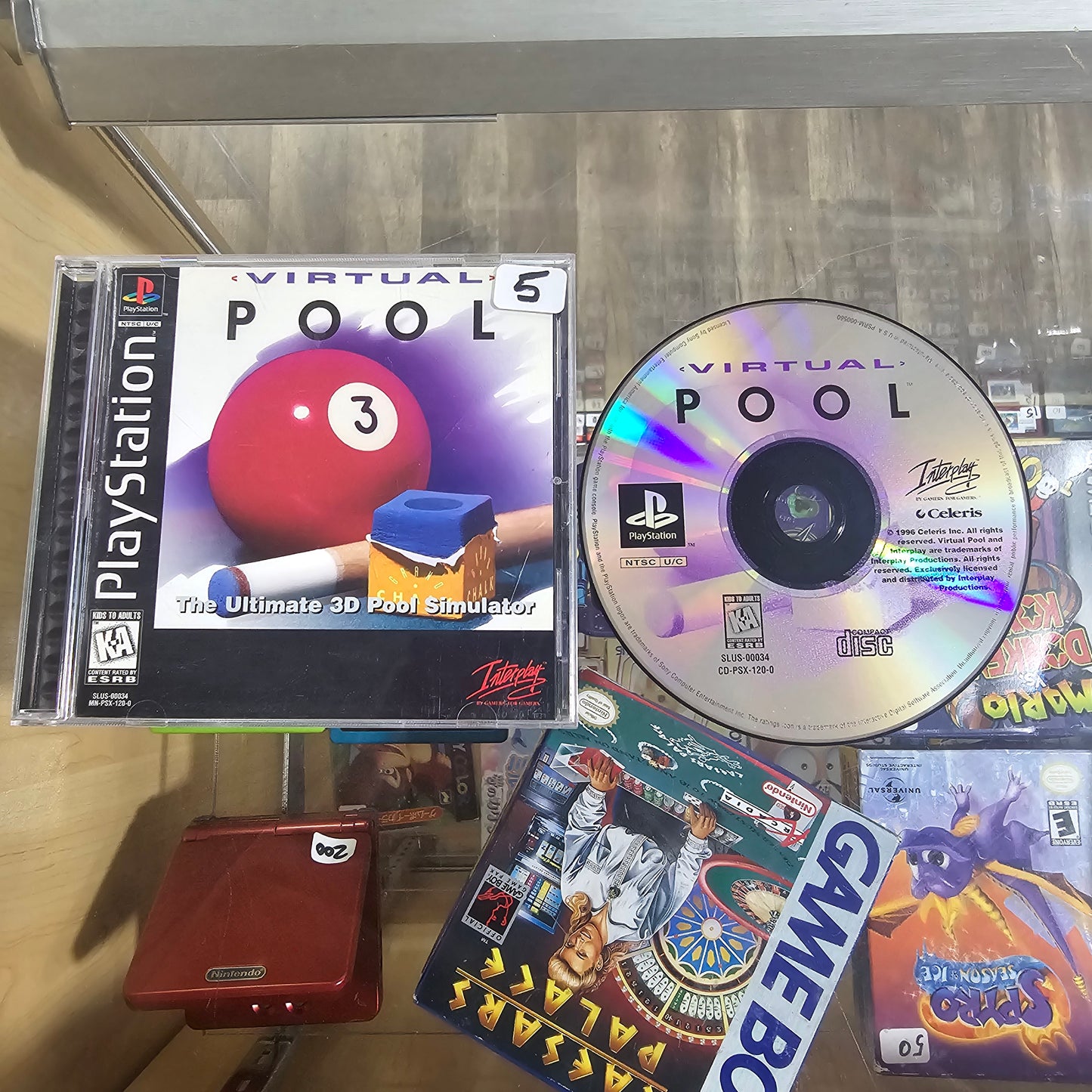 Virtual Pool Playstation 1