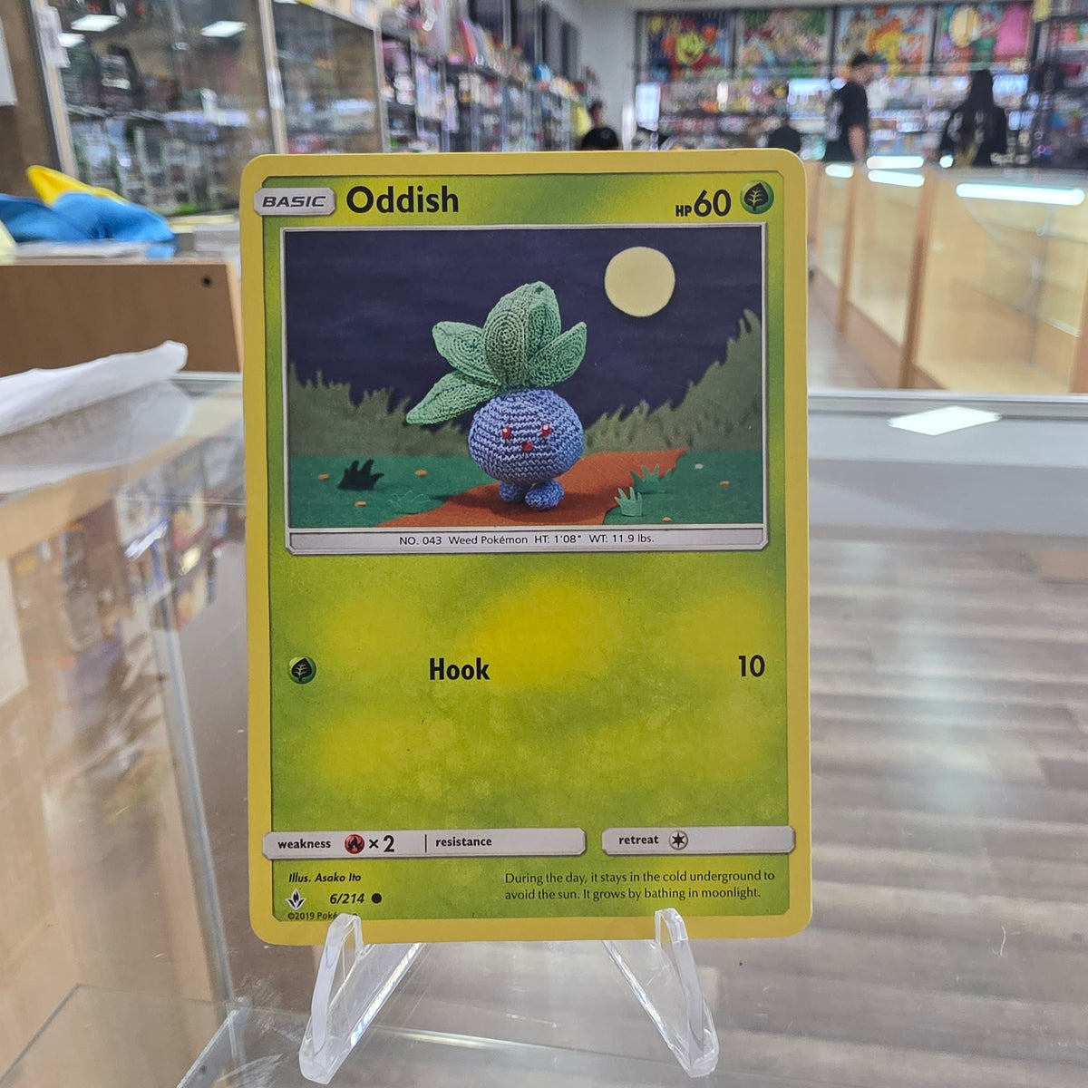 (NM) Oddish (6) - SM - Unbroken Bonds