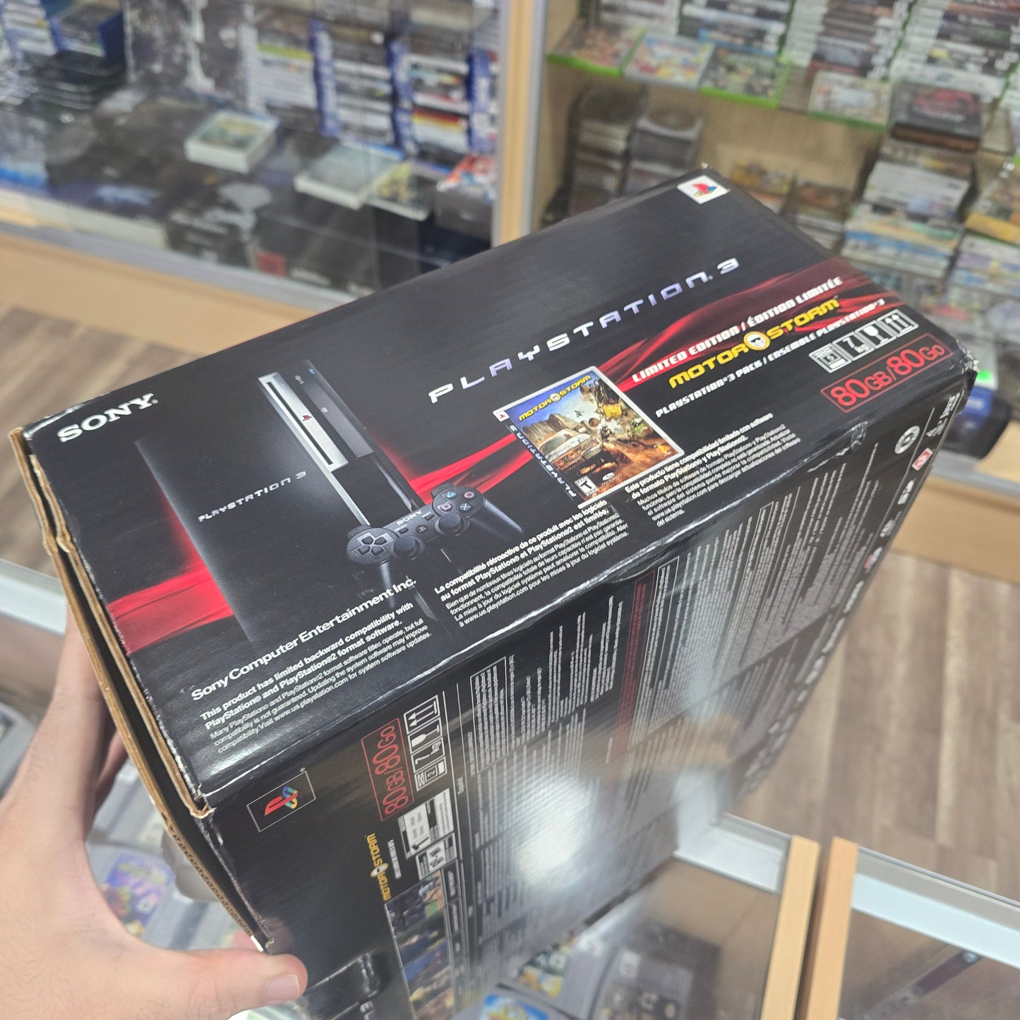 Playstation 3 Backwards Compatible BOX ONLY (NO CONSOLE OR WIRES)