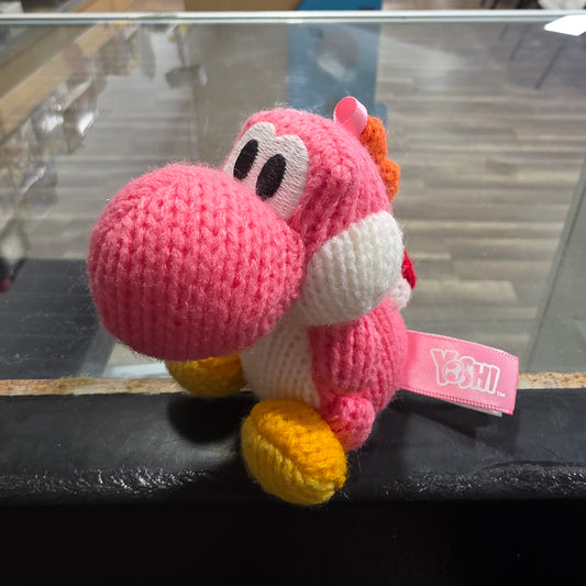 Yarn Yoshi - Pink Amiibo