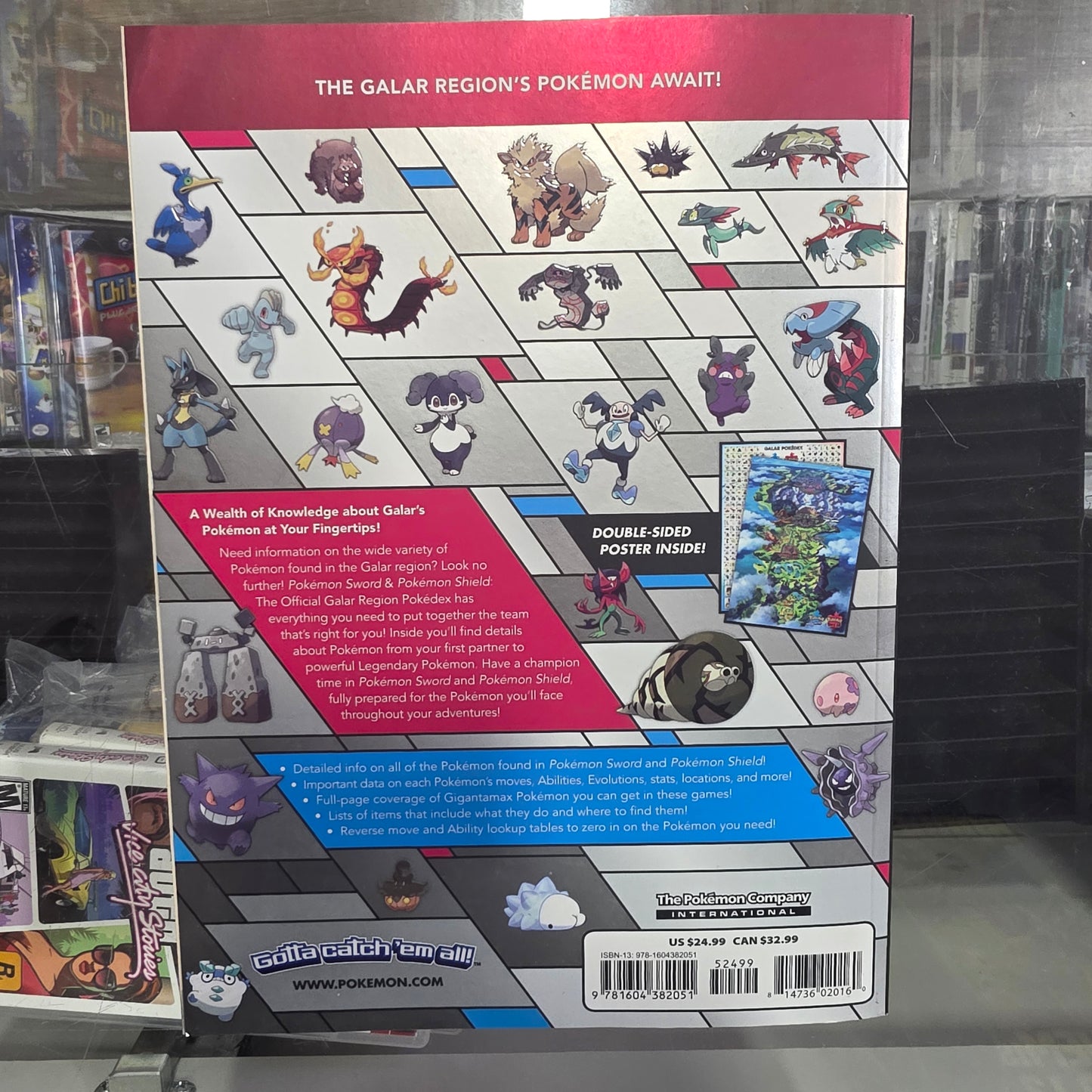 Pokemon Sword & Pokémon Shield Pokedex The Official Galar Region Pokédex