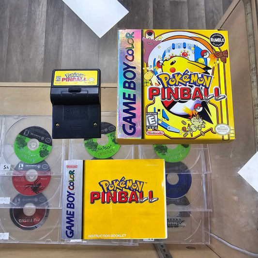 Pokémon PinBall CIB (Has Box Protector) Nintendo Gameboy Color