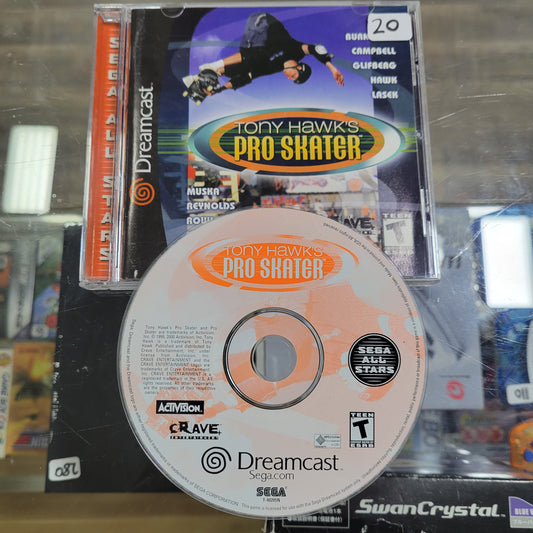 Tony Hawks Pro Skater Sega Dreamcast