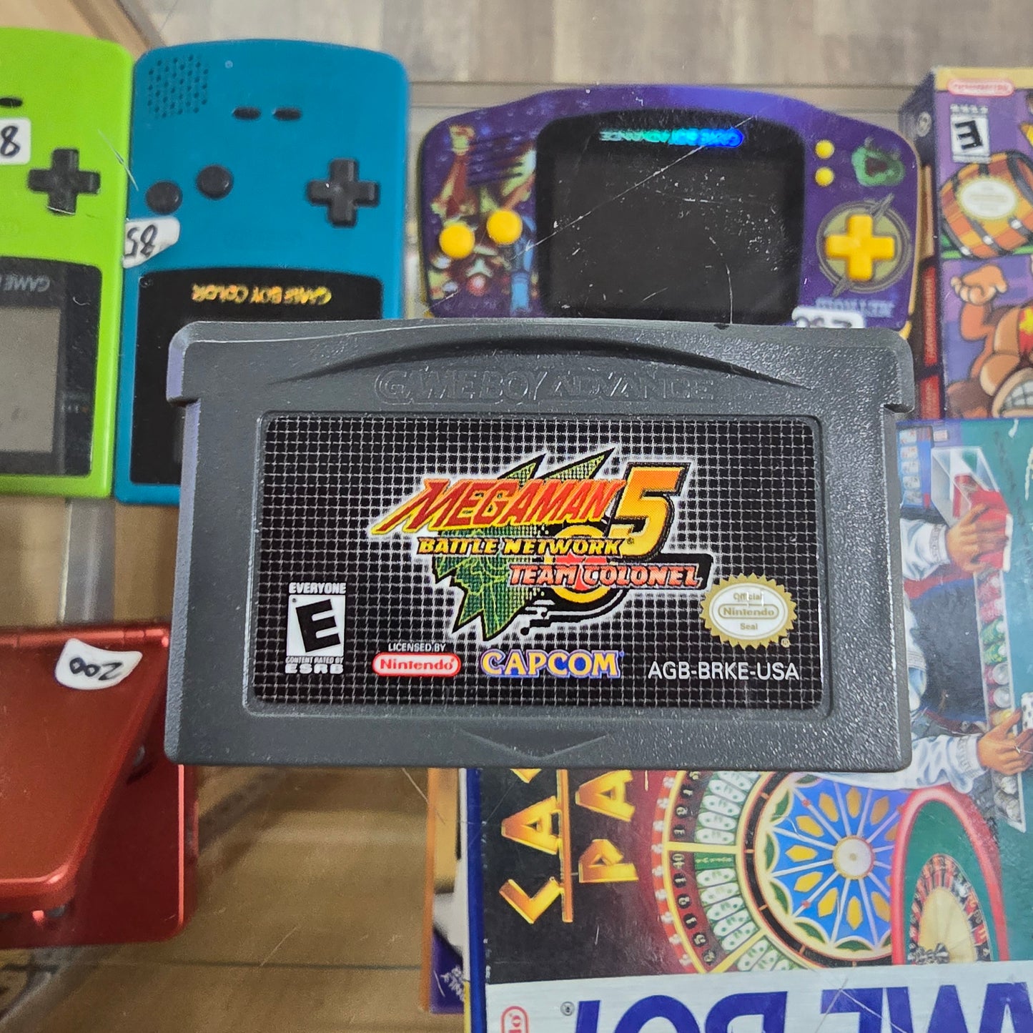 Mega Man Battle Network 5 Team Colonel Nintendo GameBoy Advance