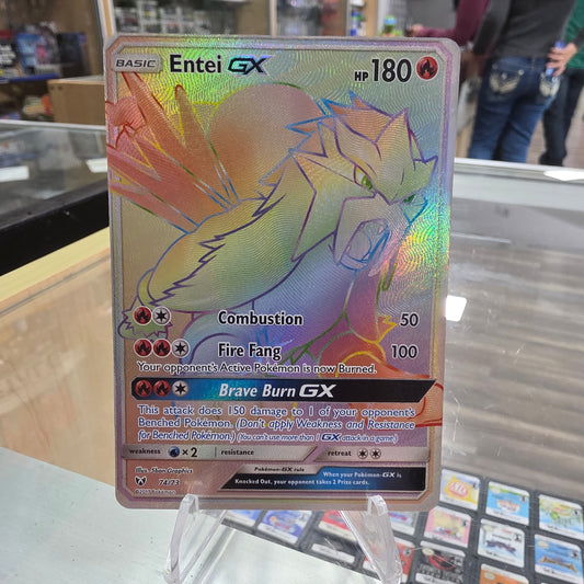 Entei GX (Secret) - Shining Legends (NM)