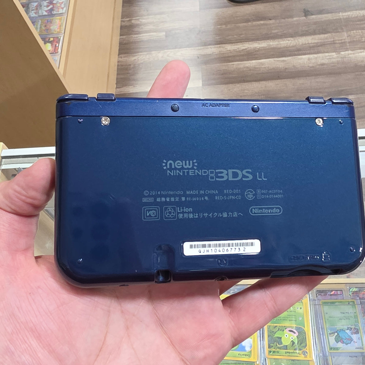 (732) New Nintendo 3DS XL Handheld System (Blue) w/ Charger (Region Free)(JAPANESE TO US) (DIGITAL GAMES)