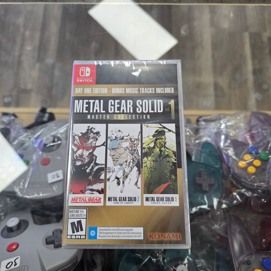 NEW Metal Gear Solid: Master Collection Vol. 1 Nintendo Switch