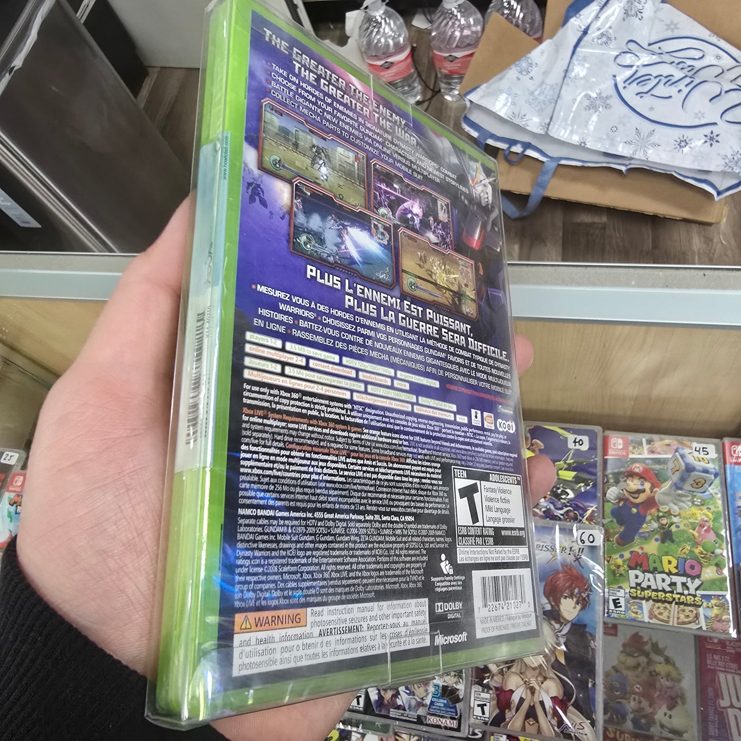 Dynasty Warriors: Gundam 2 (Has Crack in Case) (NEW) Xbox 360