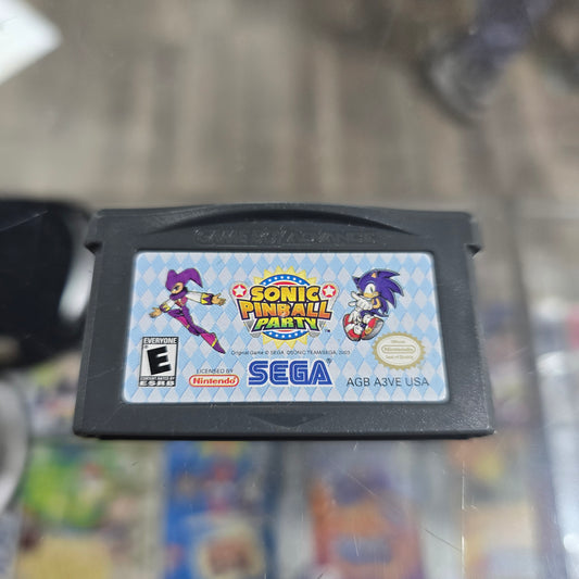 Sonic Pinball Party Nintendo Gameboy Advance