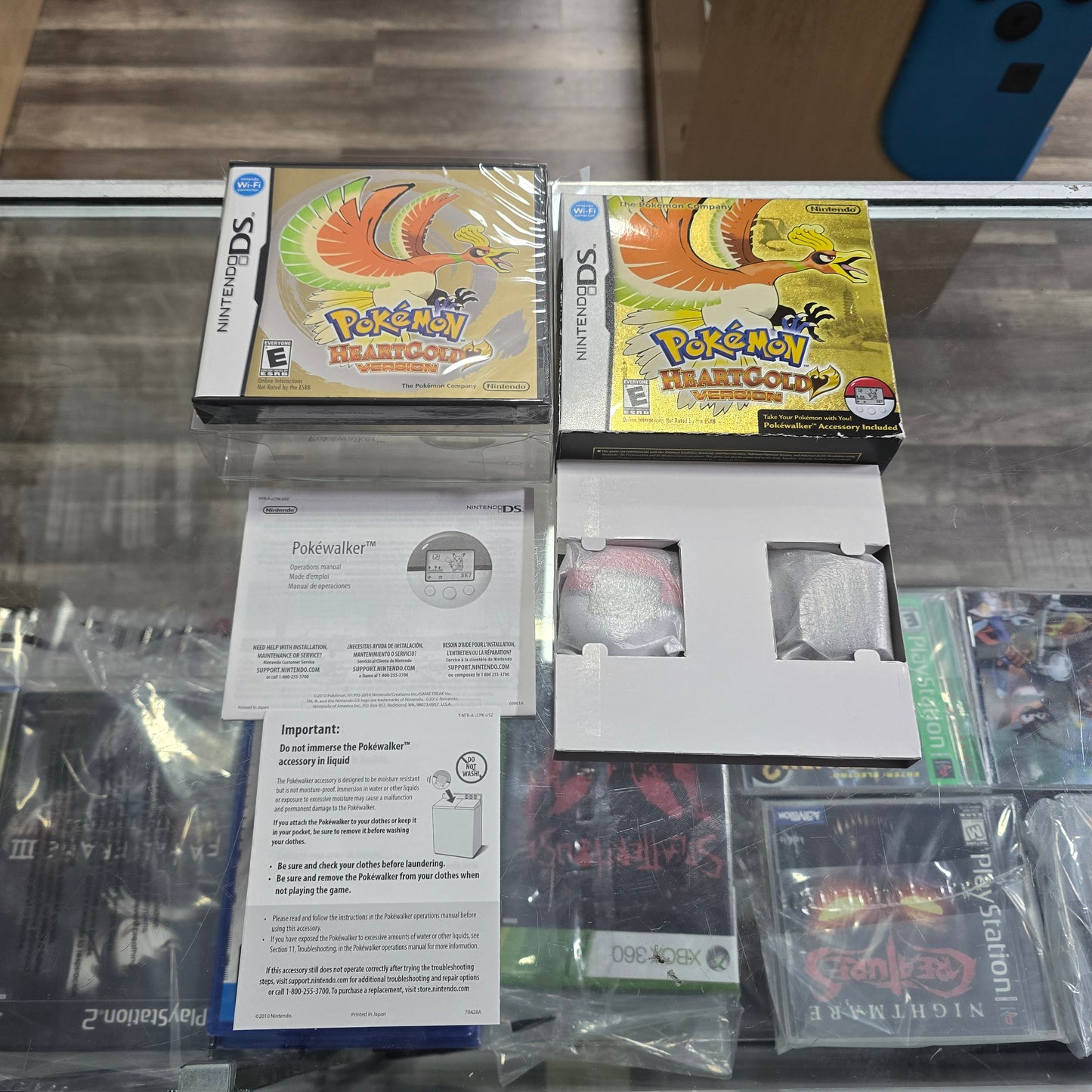 Pokémon HeartGold (Authentic) BIG BOX (OPEN BOX) (SEALED GAME) Nintendo DS