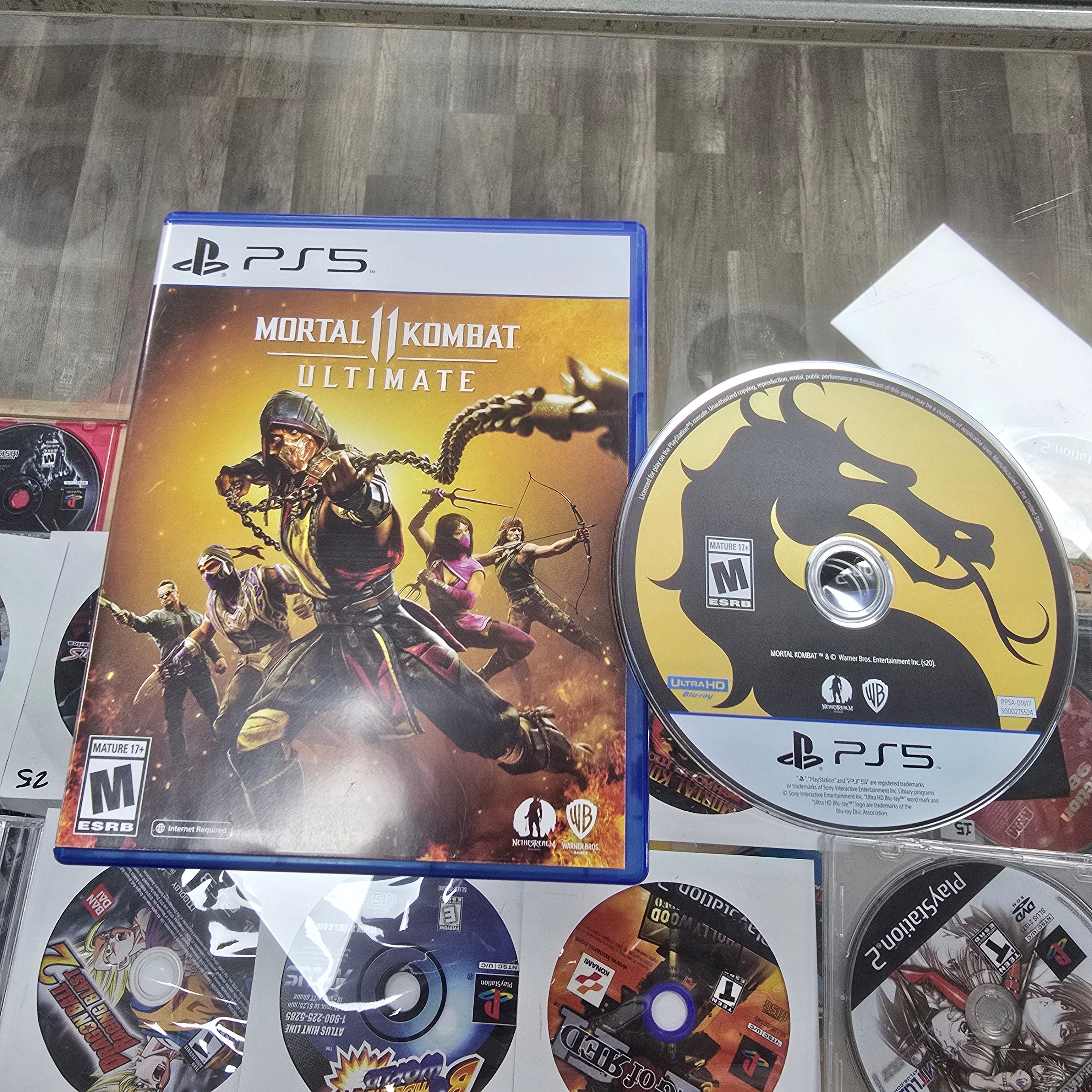 thumbnail image 2 of Mortal Kombat 11 Ultimate – Sony PlayStation 5 – New, Sealed, Warner Bros Games 2 of 6