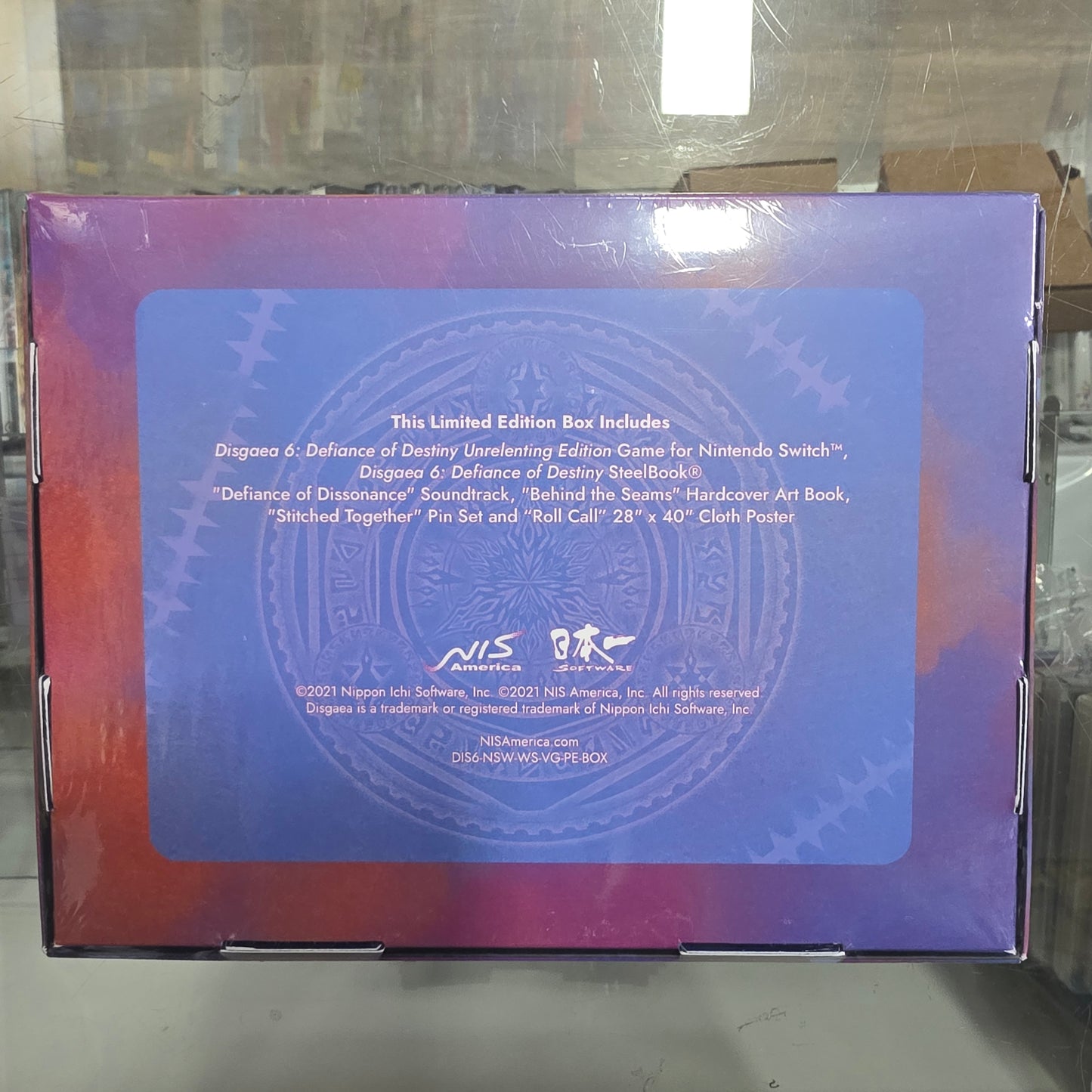 New Sealed Disgaea 6 Defiance Of Destiny Limited Edition Nintendo Switch [With Pins And Banner]