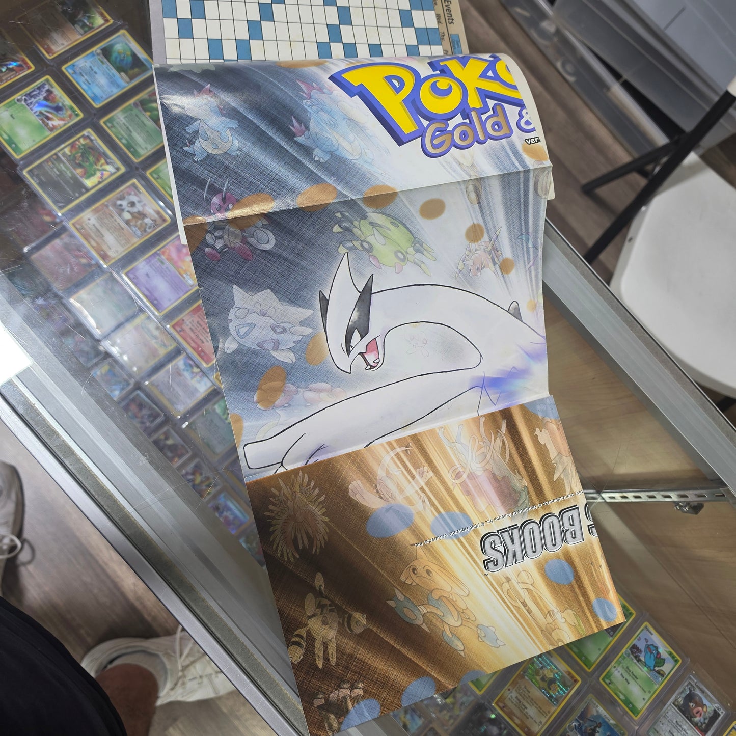 Pokémon Gold & Silver Versus Adventure Strategy Guide W/ Poster
