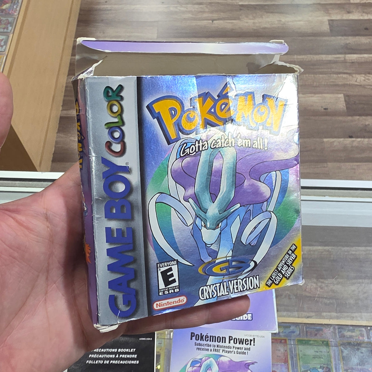 Pokémon Crystal (Authentic) CIB Nintendo Gameboy Color