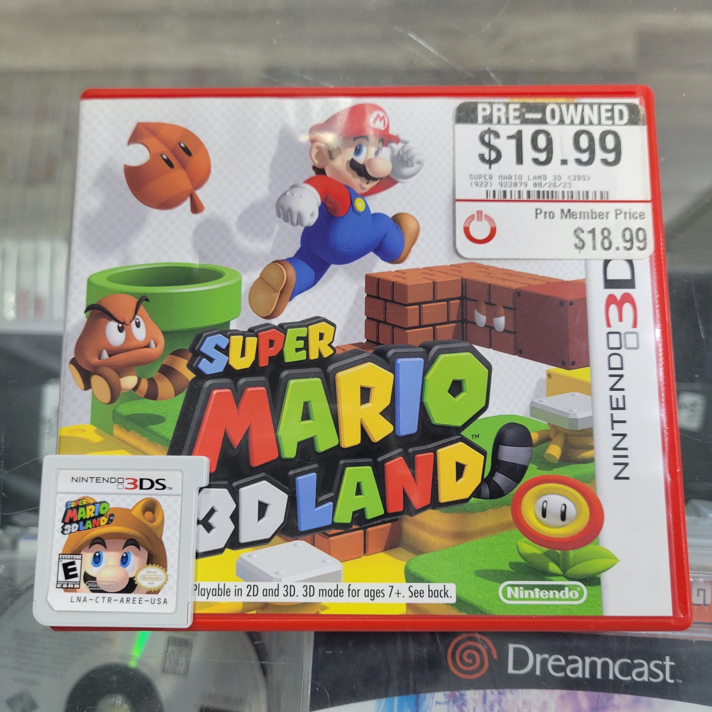 Super Mario 3D Land Nintendo 3DS [Label Peeling]