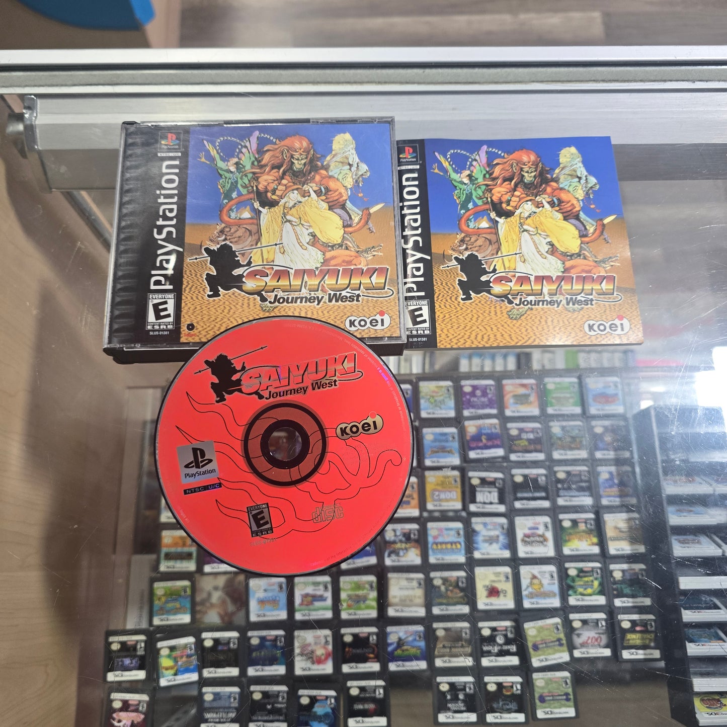 Saiyuki Journey West CIB with Registration Card Playstation 1