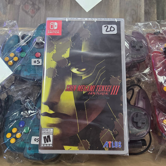 Shin Megami Tensei III: Nocturne HD Remaster Nintendo Switch NEW