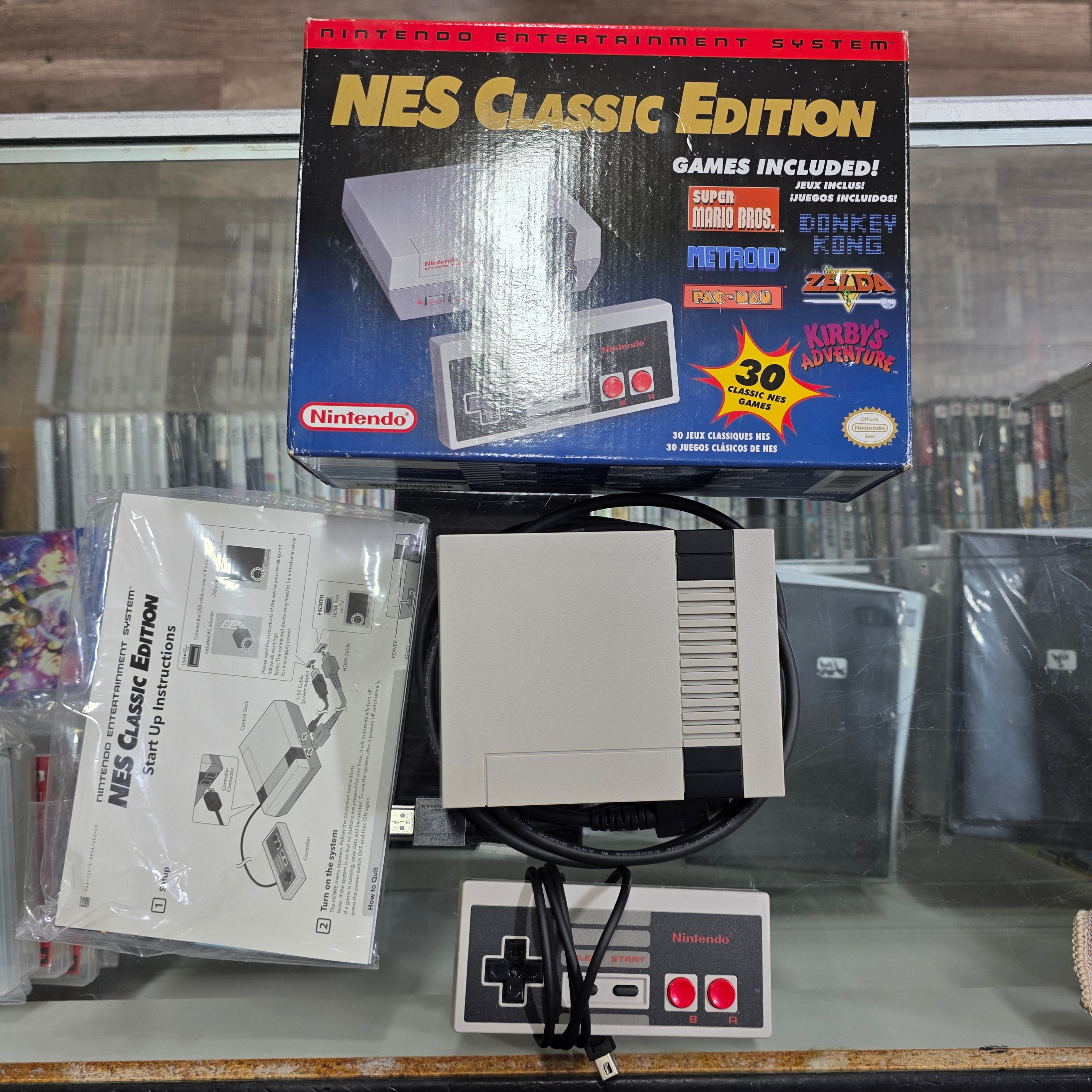Nes Power Button Color Nintendo NES Classic Edition NES [Power Cable Video Cable Controller I ...