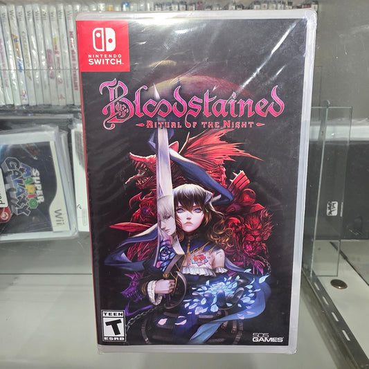 New Sealed Bloodstained: Ritual of the Night Nintendo Switch