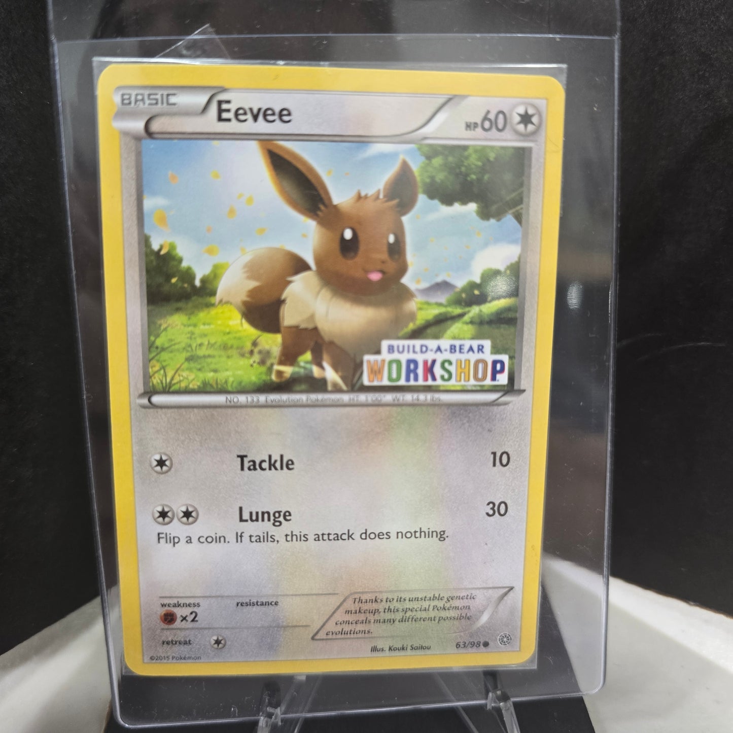 Eevee - 63/98 (Build-A-Bear Workshop Exclusive) - (New)