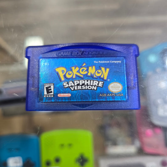 Pokémon Sapphire (Authentic) (Clean Label) (Dry Battery) Nintendo Gameboy Advance