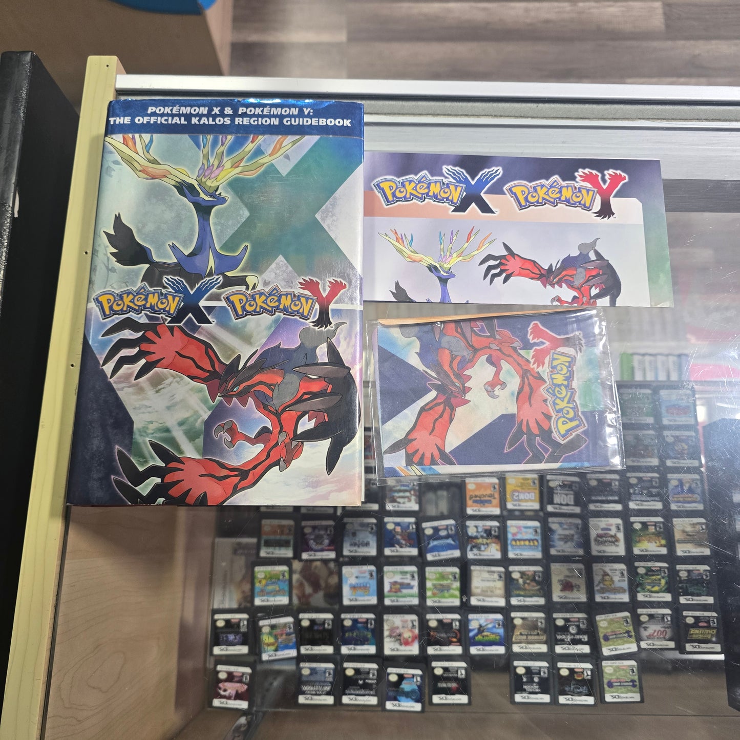 Pokemon X and Pokemon Y : The Official Kalos Region Guidebook Hardcover Book with Inserts