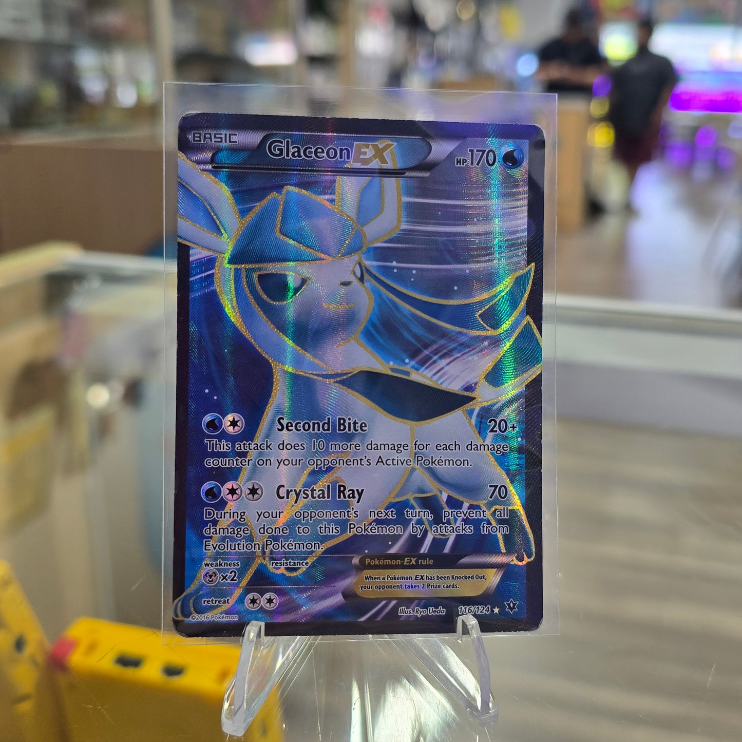 Glaceon EX (Full Art) - XY - Fates Collide (HP)