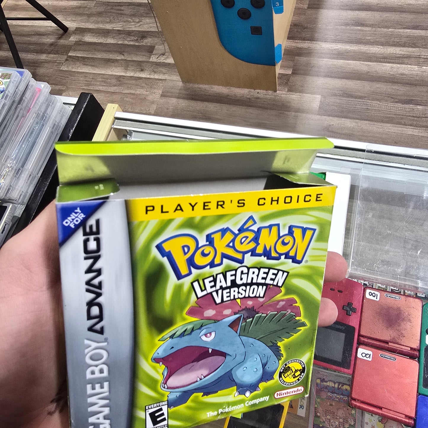 Pokémon LeafGreen (Authentic) (Clean) CIB Nintendo Gameboy Advance