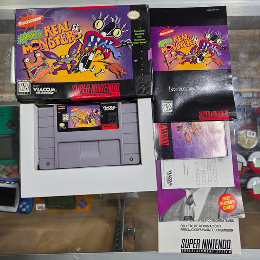 AAAHH Real Monsters Super Nintendo