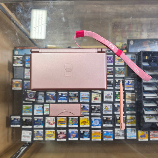 Pink Nintendo DS Lite Handheld System with Charger