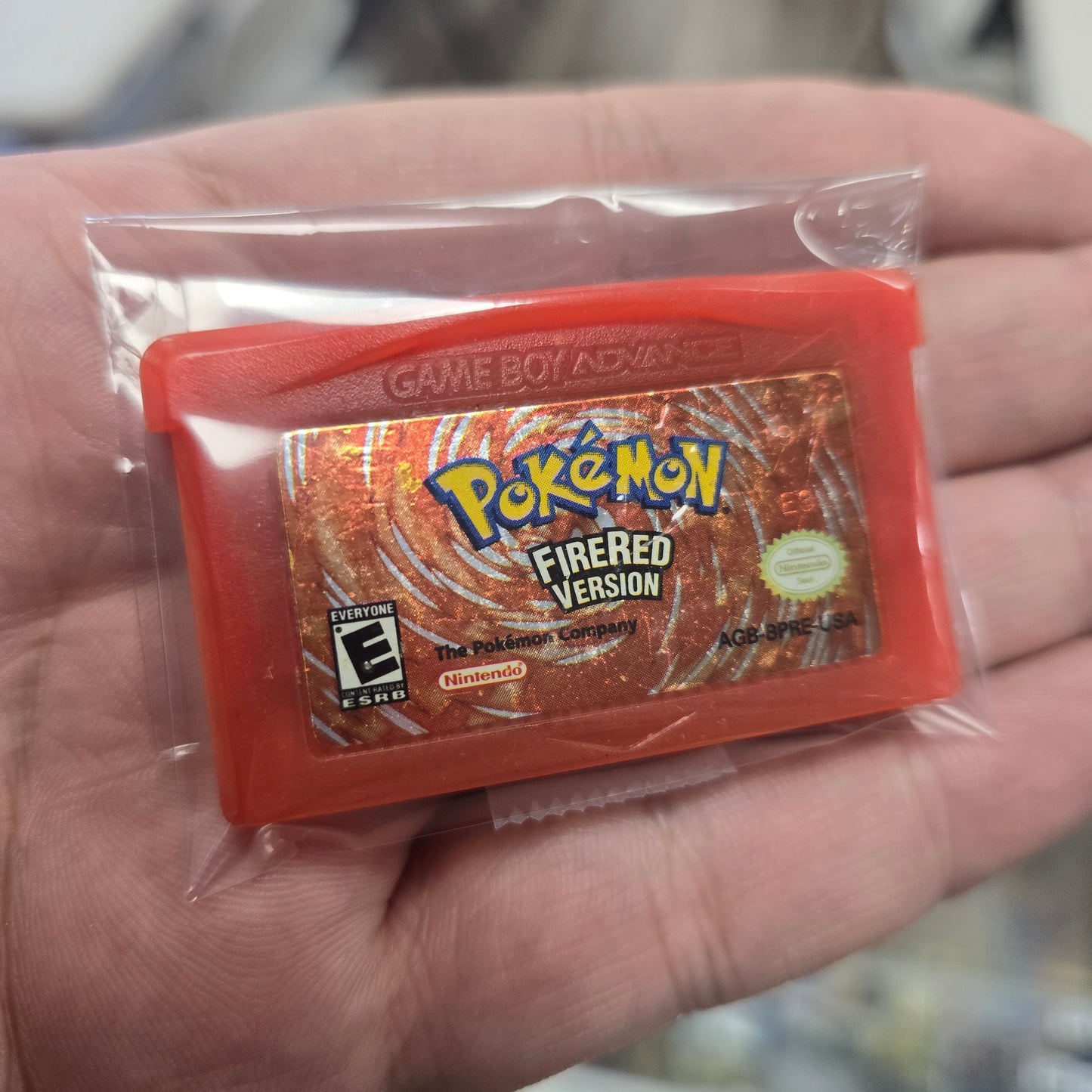 Pokémon FireRed Authentic (Great Label) Nintendo Gameboy Advance