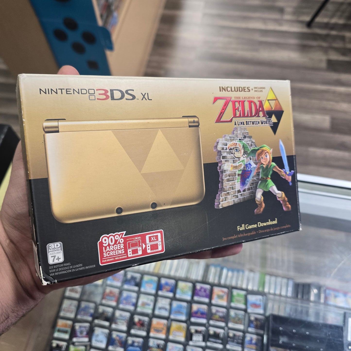 Nintendo 3DS XL Zelda Edition [A Link Between Worlds] Nintendo 3DS