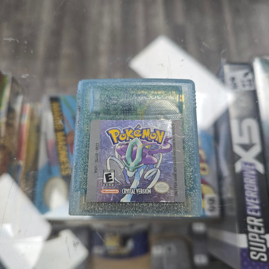 Pokémon Crystal Saves (Great Label) Nintendo Gameboy Color