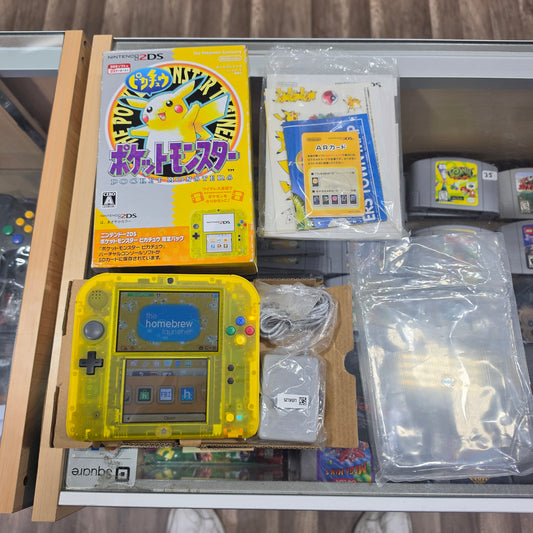 Nintendo 2DS Pokemon Yellow Edition JP Nintendo 3DS (REGION FREE TO US) (DIGITAL GAMES)
