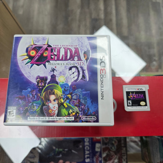 Zelda Majora's Mask 3D Nintendo 3DS