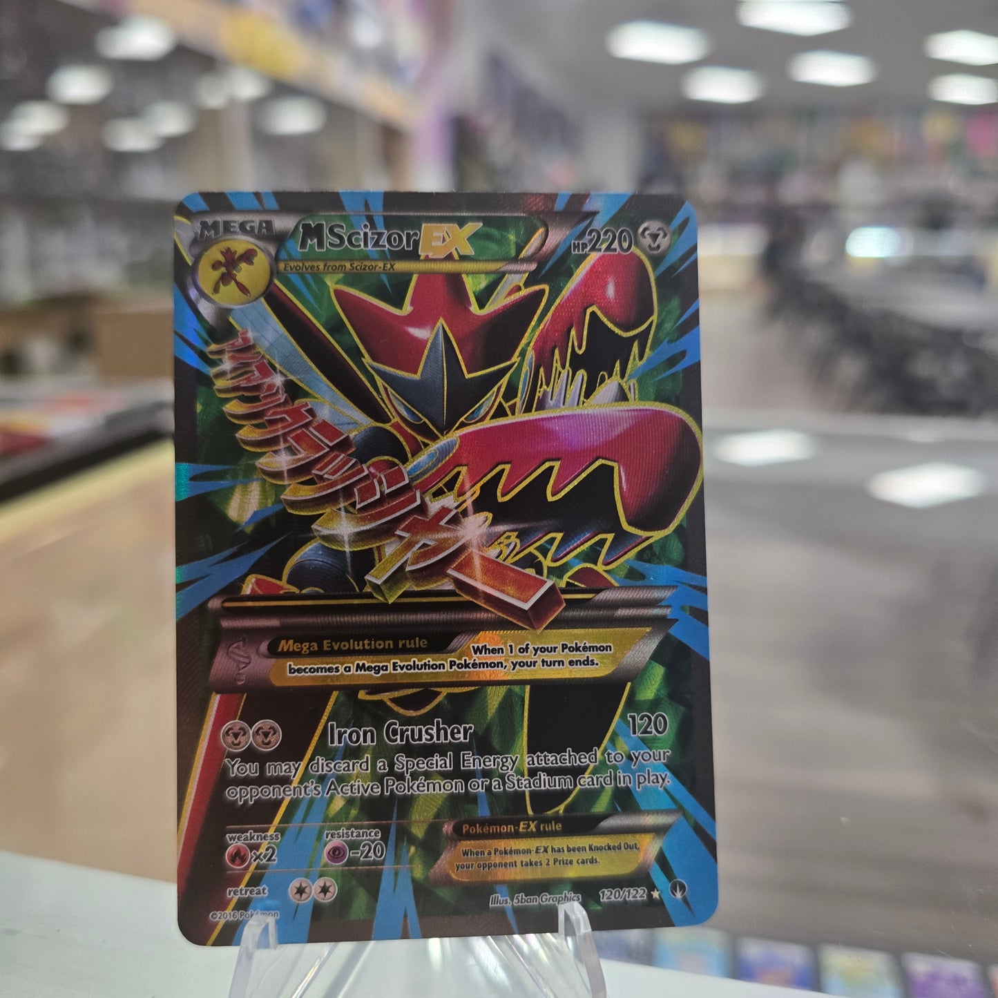 M Scizor EX (Full Art) - XY - BREAKpoint (MP)