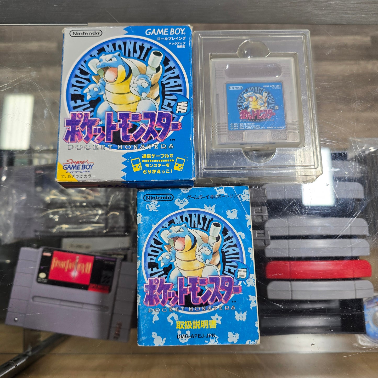 Pokemon Blue (Authentic) JP GameBoy in Box