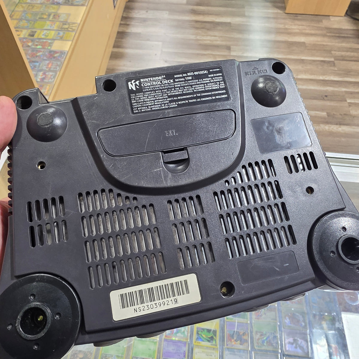 (219) Nintendo 64 System with Wires and Controller