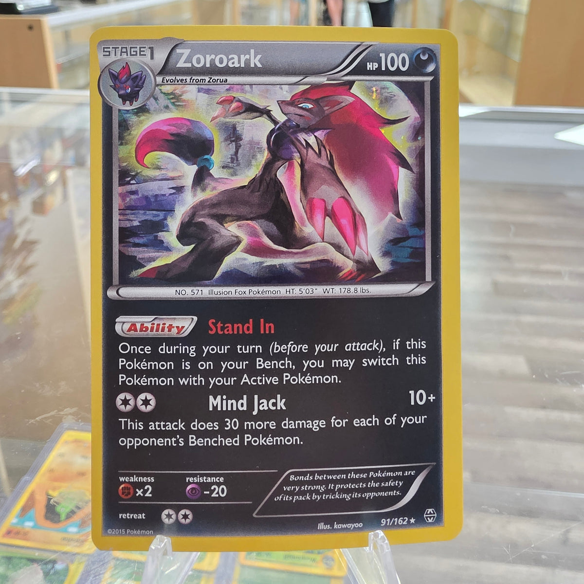 (NM) Zoroark - XY - BREAKthrough
