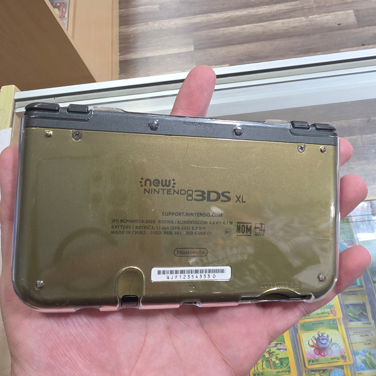 New Nintendo 3DS XL Handheld System (Black) w/ Charger (Region Free)(JAPANESE TO US) (TOP IPS) (CUSTOM SHELL)