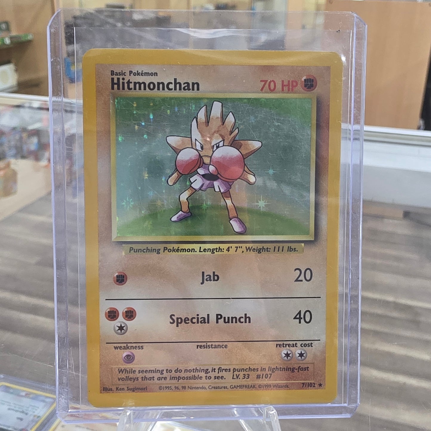 Hitmonchan - Base Set (MP)