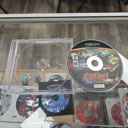 Conker Live and Reloaded (DEMO DISC) (LOOSE DISC ONLY) Orginal Xbox