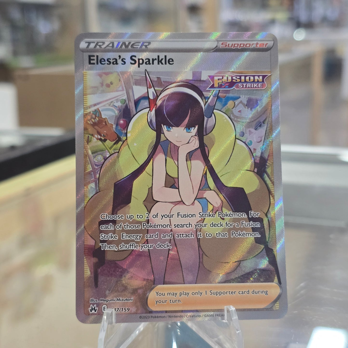 Elesa's Sparkle (Full Art) - Crown Zenith (NM)