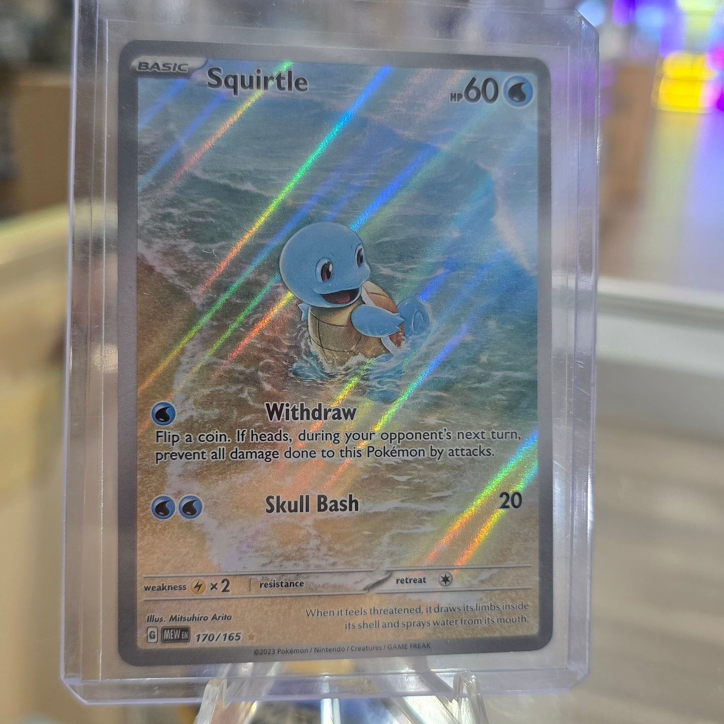 Squirtle - 170/165 - SV: Scarlet & Violet 151 (NM)
