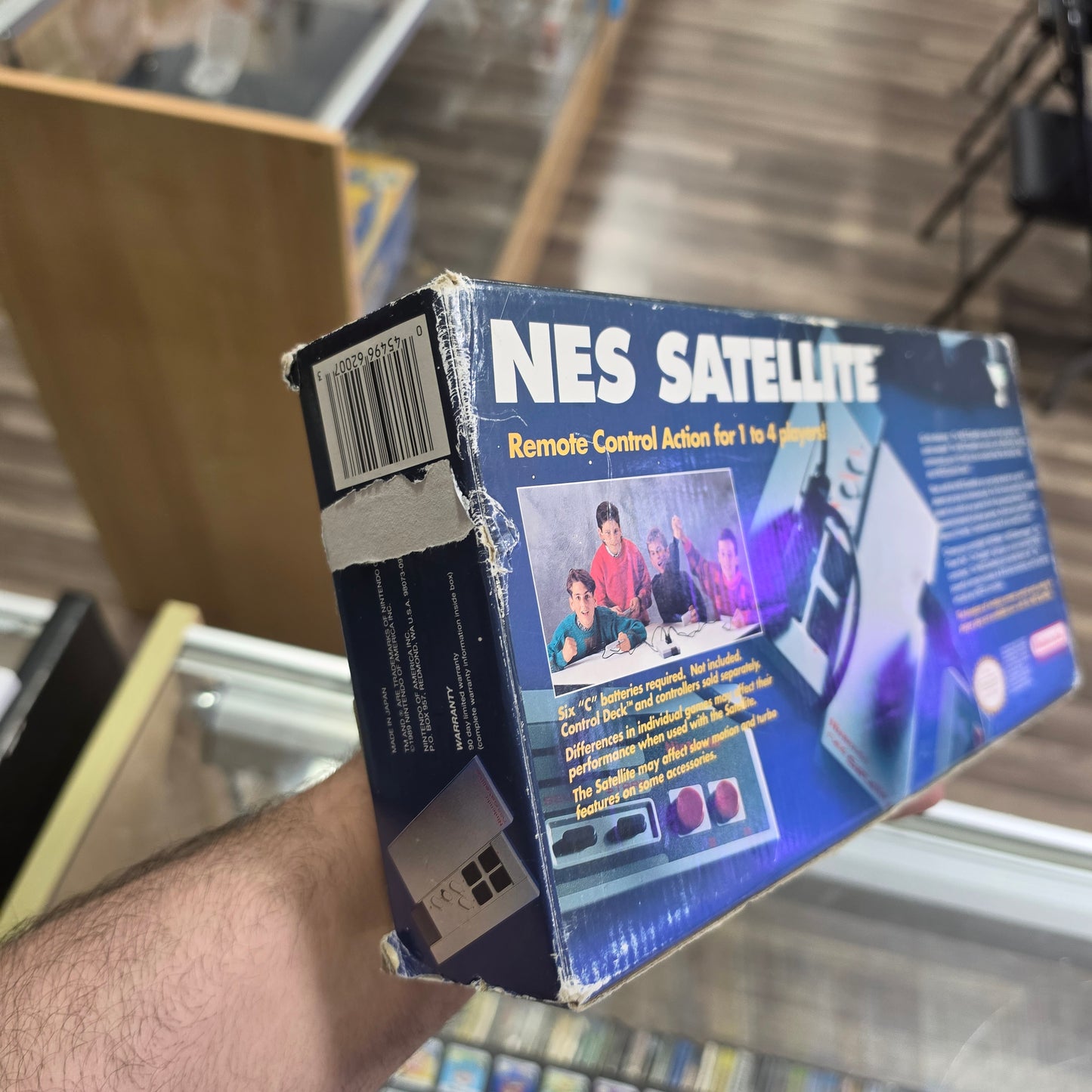 NES Satellite 4 Controller Port NES